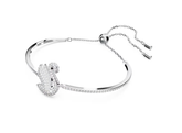 Swar*vski - Swan bangle Swan, White, Rhodium plated-5649772
